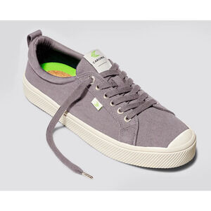 Cariuma OCA Low Canvas Sneakers Mens 10.5 Womens 12 Mystic Grey NIB